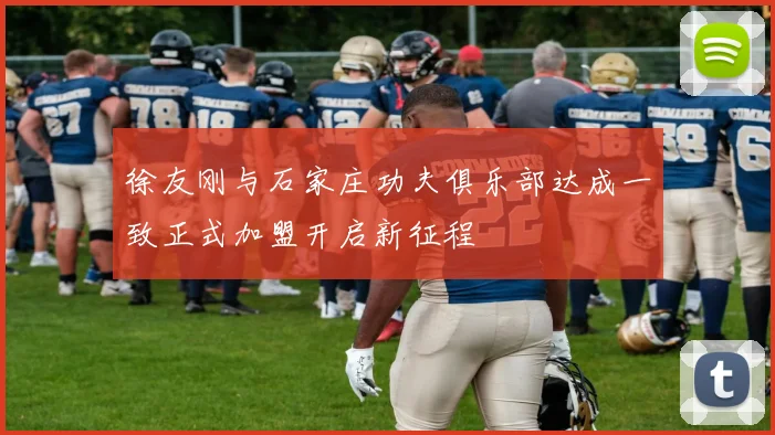 徐友刚与石家庄功夫俱乐部达成一致正式加盟开启新征程